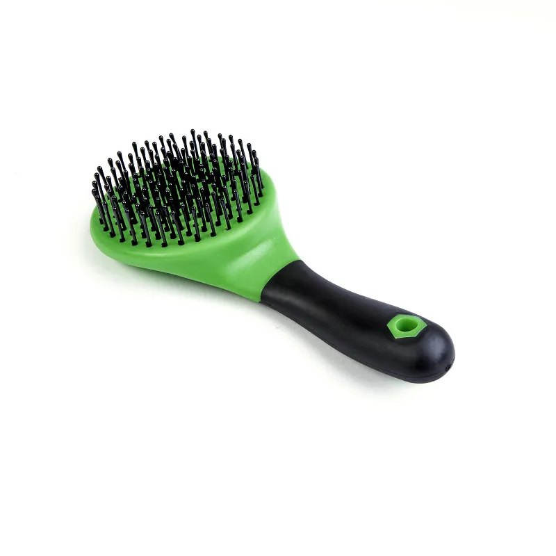 EZI-GROOM Grip Mane and Tail Brush in Lime Green-1